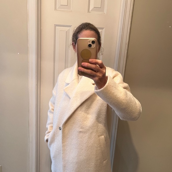 NWT Forever 21 bouclé wool coat Made large, oversized - Picture 2 of 13